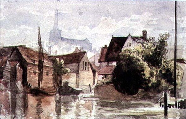 Studier av engelskt landskap av William Collins