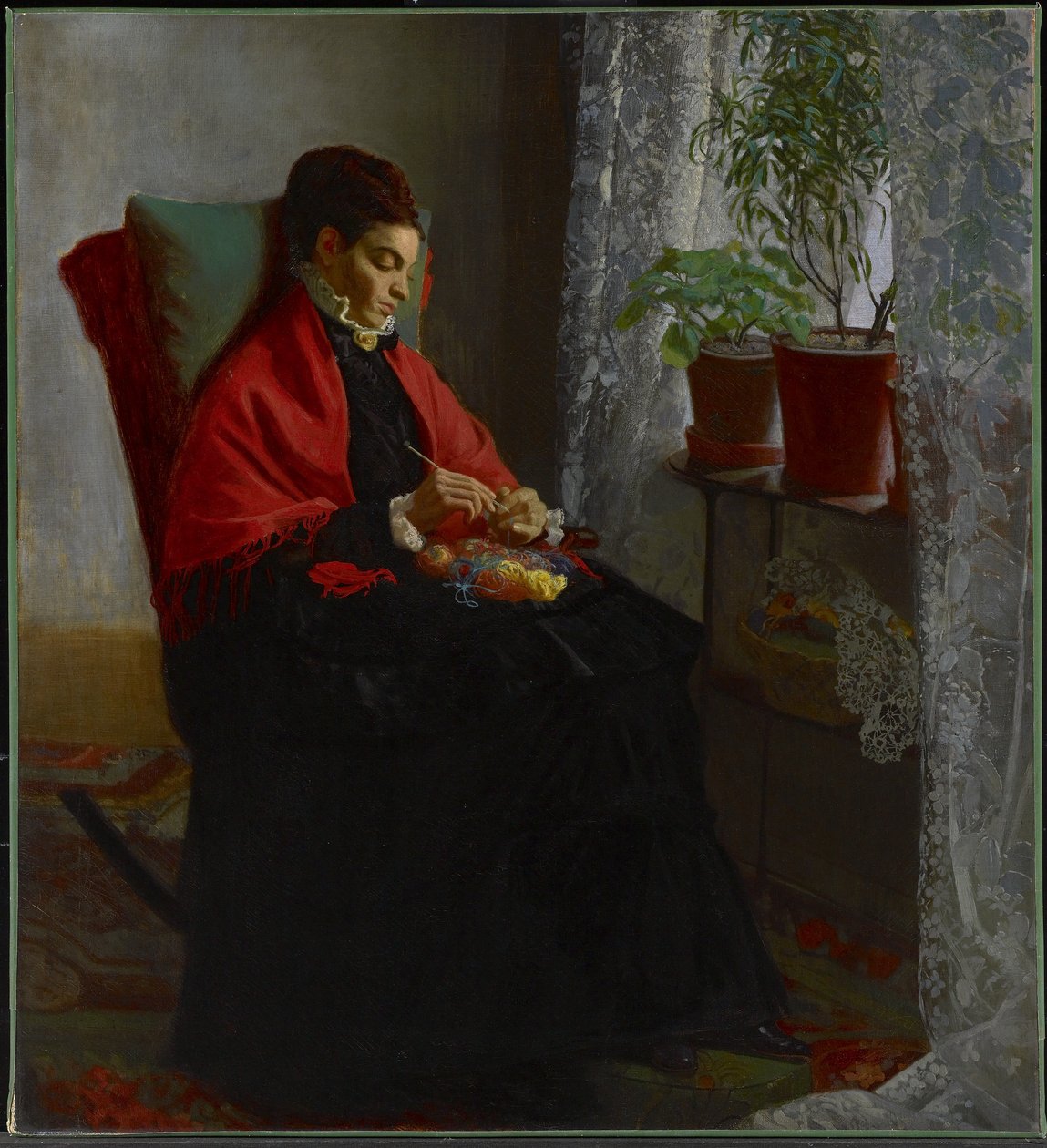 Anne Cruikshank, ca 1890 av William Cruikshank