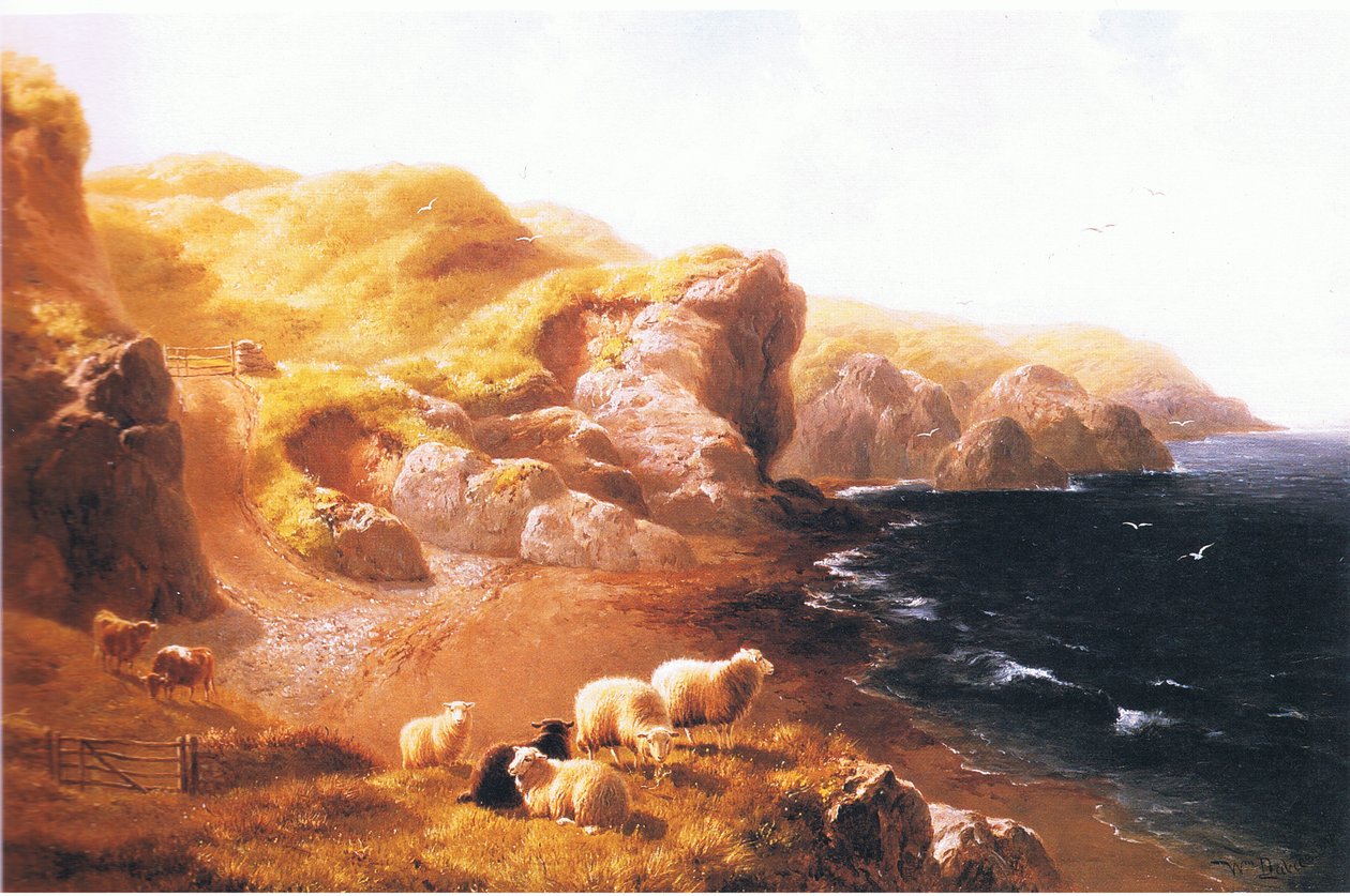 Penliech, Carnarvonshire, från från tidskrift eller bokkälla okänd av William Davies