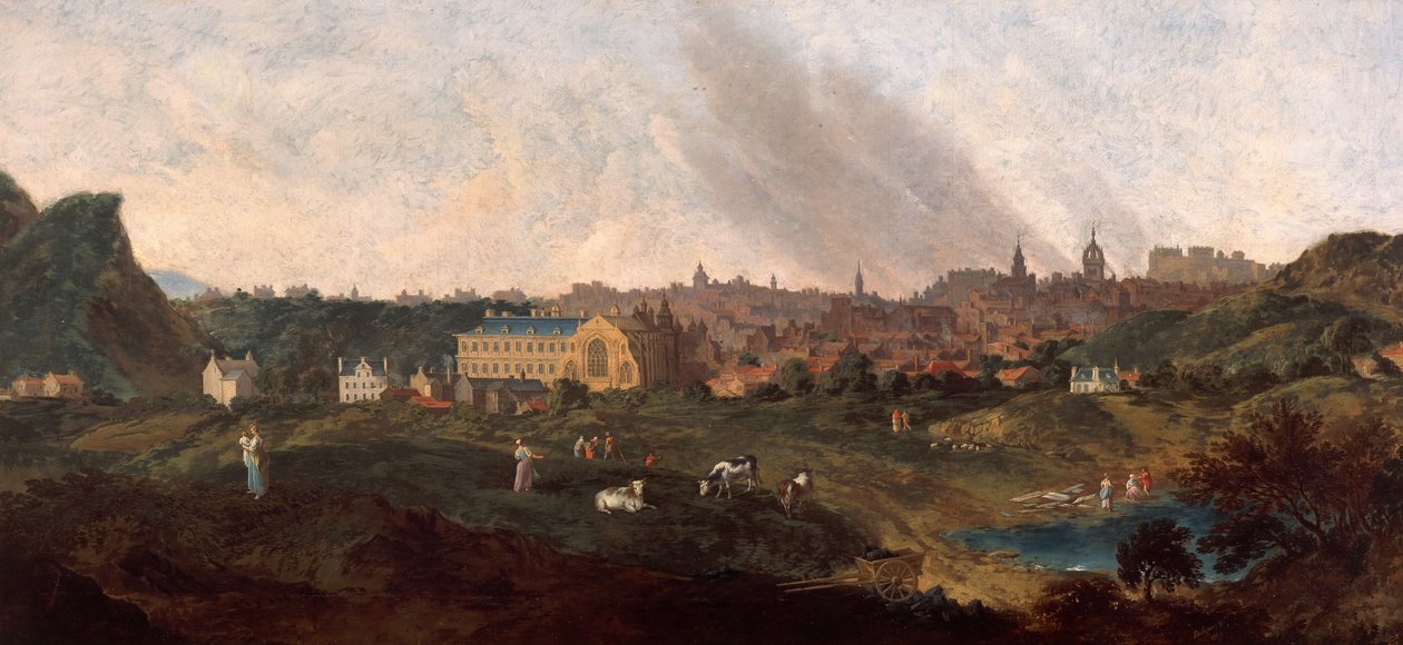 Utsikt över Edinburgh, 1759 av William Delacour