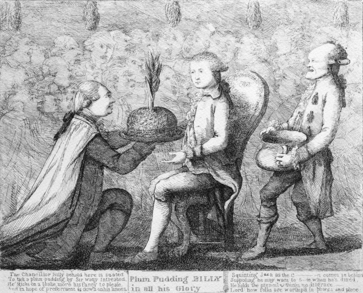 Plommonpudding Billy in all his Glory, efter Dent, 1784 av William Dent