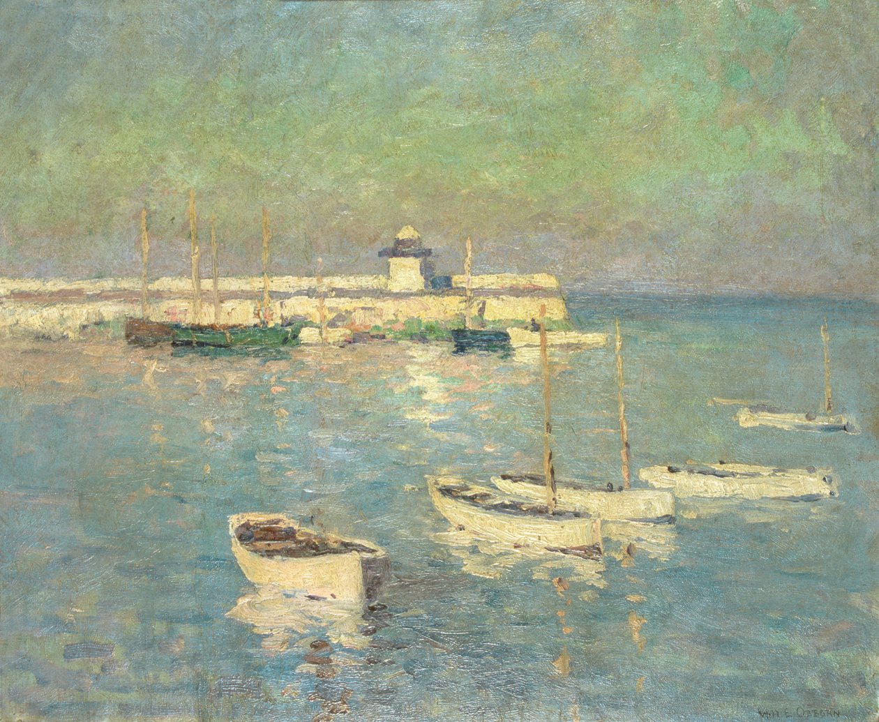 St. Ives Pier (Smeatons Pier) av William E Osborn