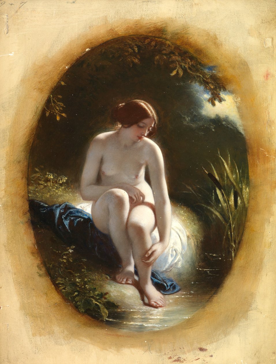 En Naiad av William Edward Frost