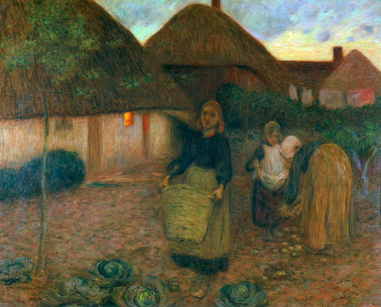 Änkans åker, omkring 1900 av William Edward Stott