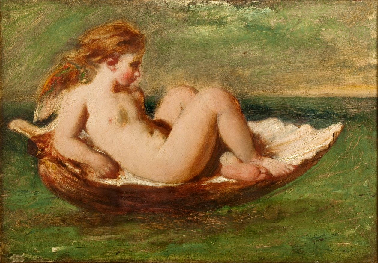 Amor i ett skal av William Etty