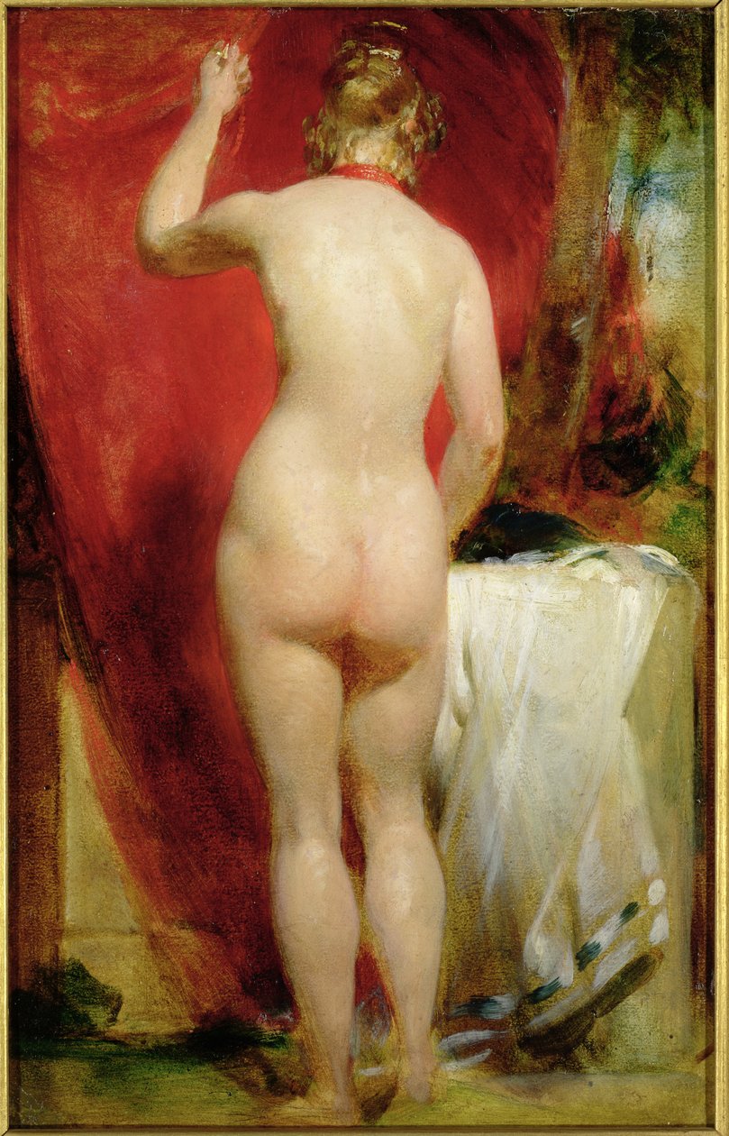 Studie av en kvinnlig naken av William Etty