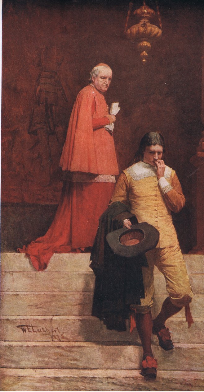 Gil Blas och ärkebiskopen av Granada, från Bibby Annual från 1917. av William Ewart Lockhart
