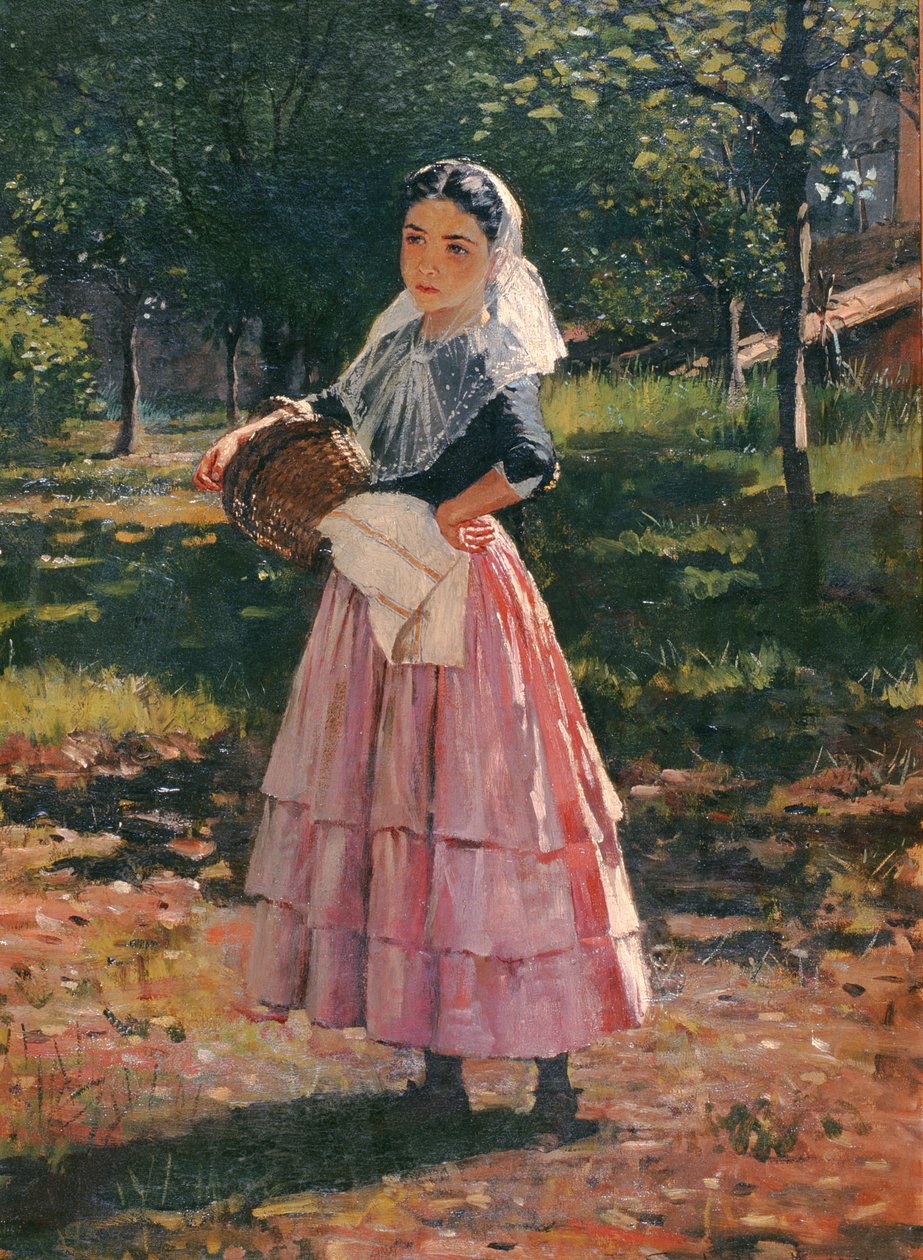 Den spanska flickan, 1875 av William Ewart Lockhart