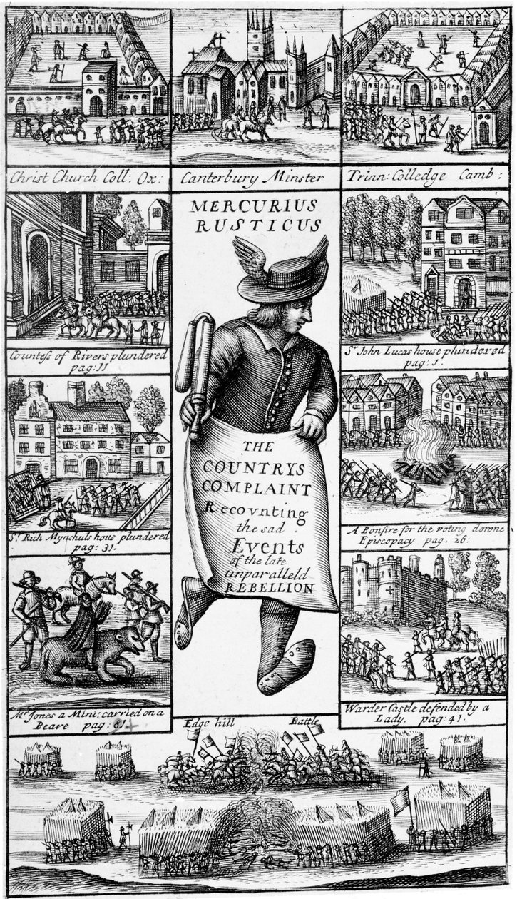 Frontispice till "Mercurius Rusticus: The Country