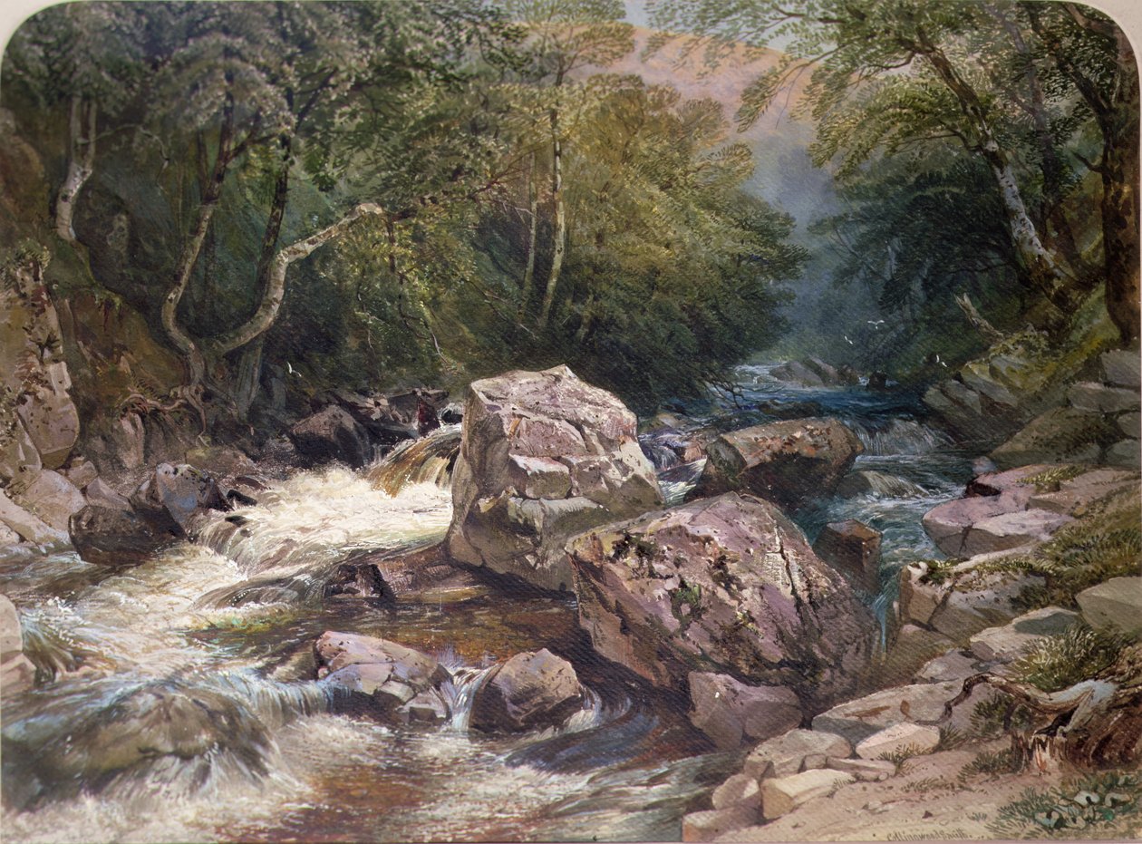 Bergsscen av William Gersham Collingwood