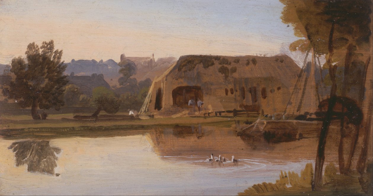 På kennetten, Reading av William Havell