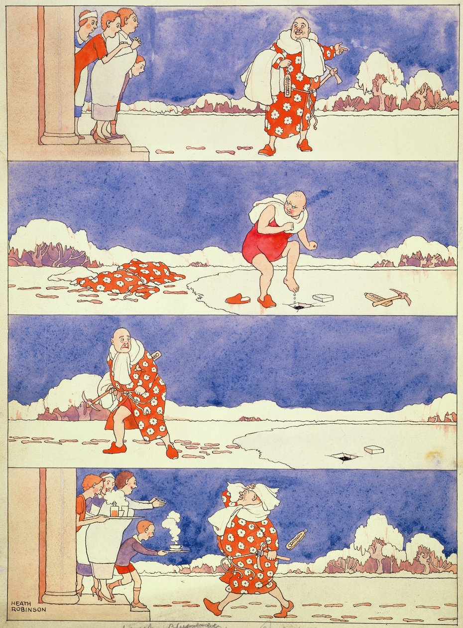Tuffa grejer av William Heath Robinson