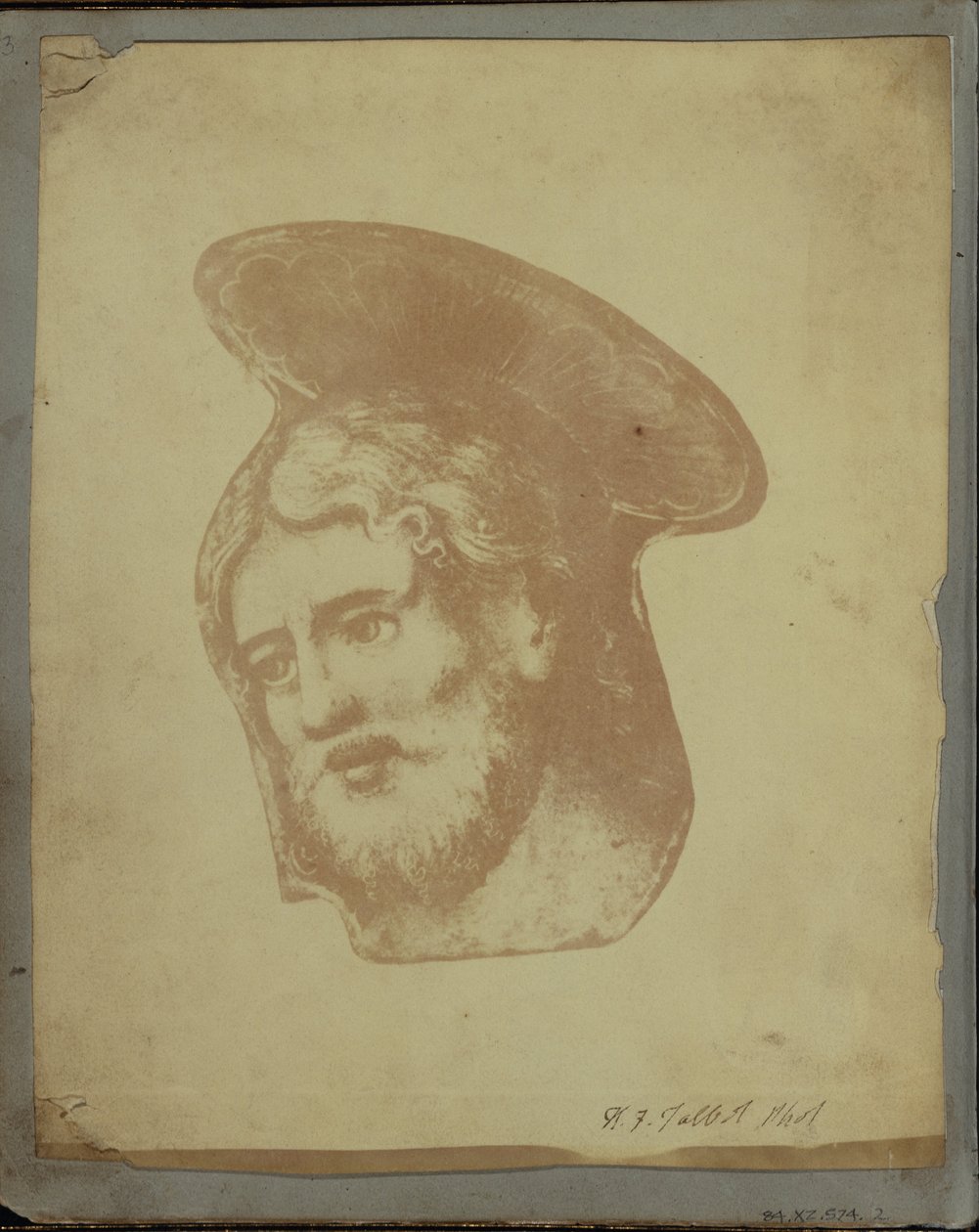 (Head of an Unknown Saint) av William Henry Fox Talbot