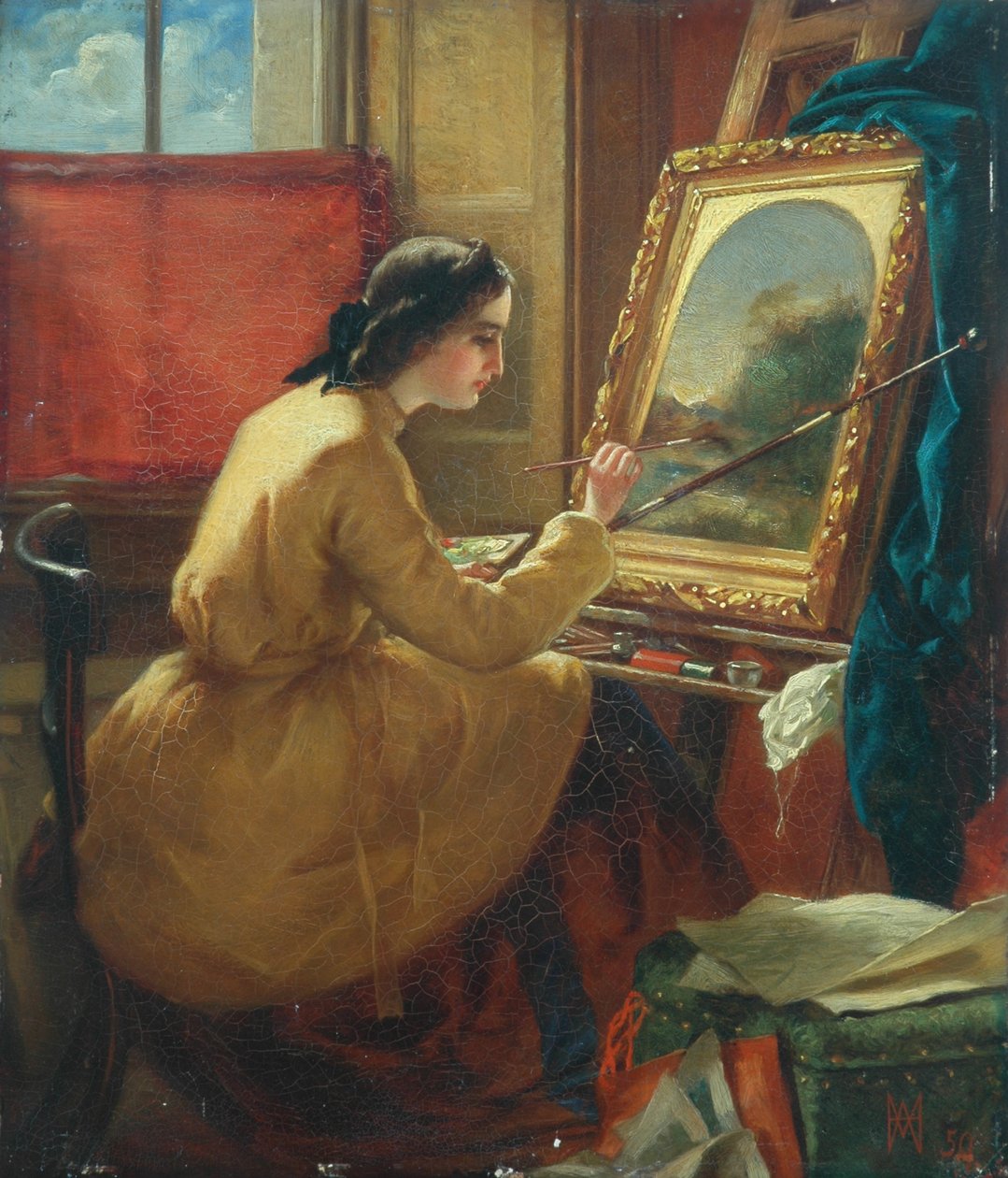 Full av löften, 1859 av William Henry Millais