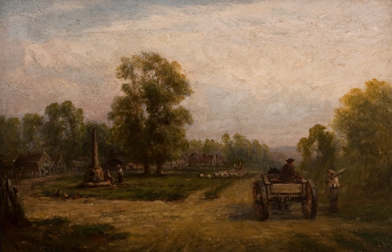 Meriden Green, sent 1800-tal av William Henry Vernon