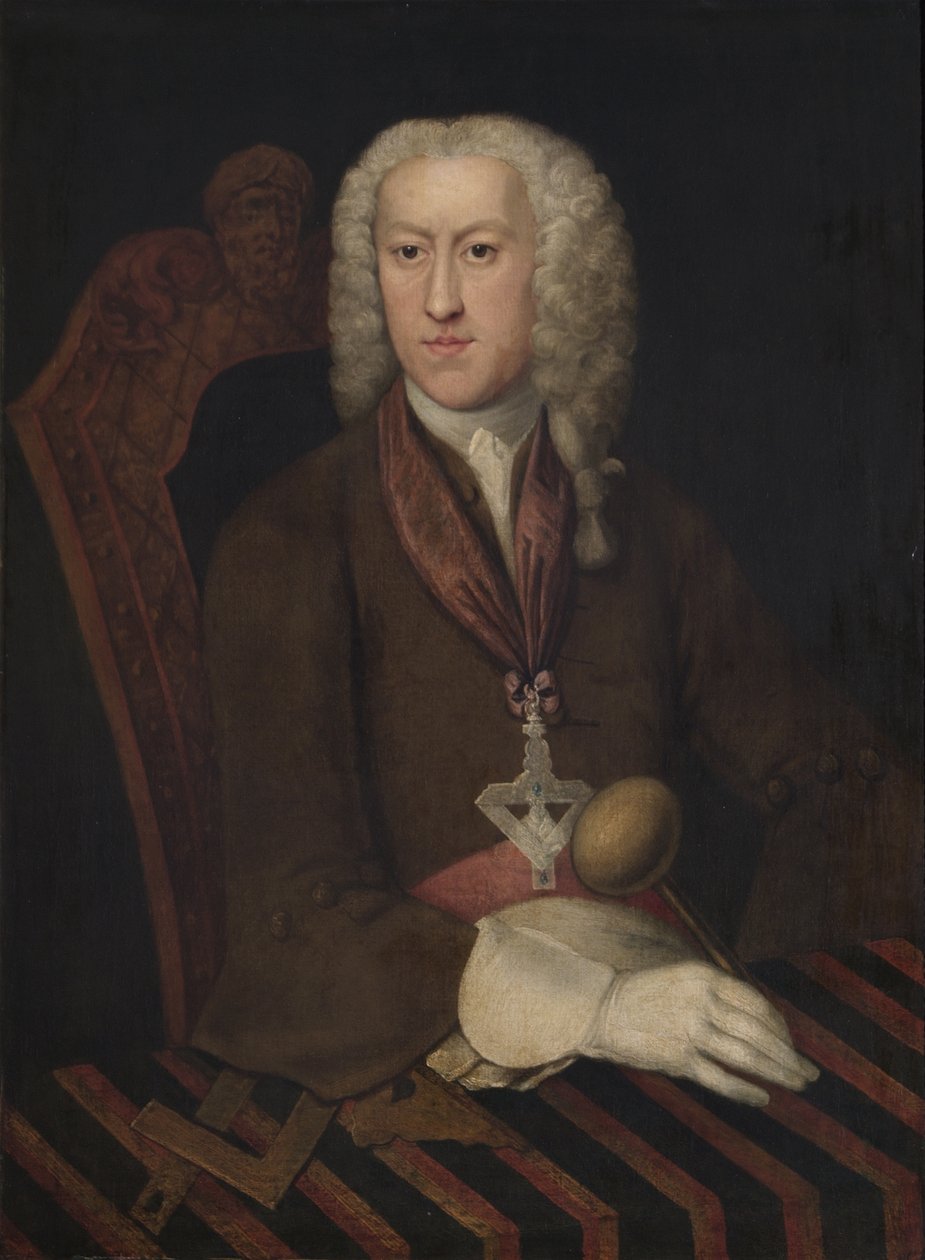 Överste John Pitt, ca 1730 av William Hogarth