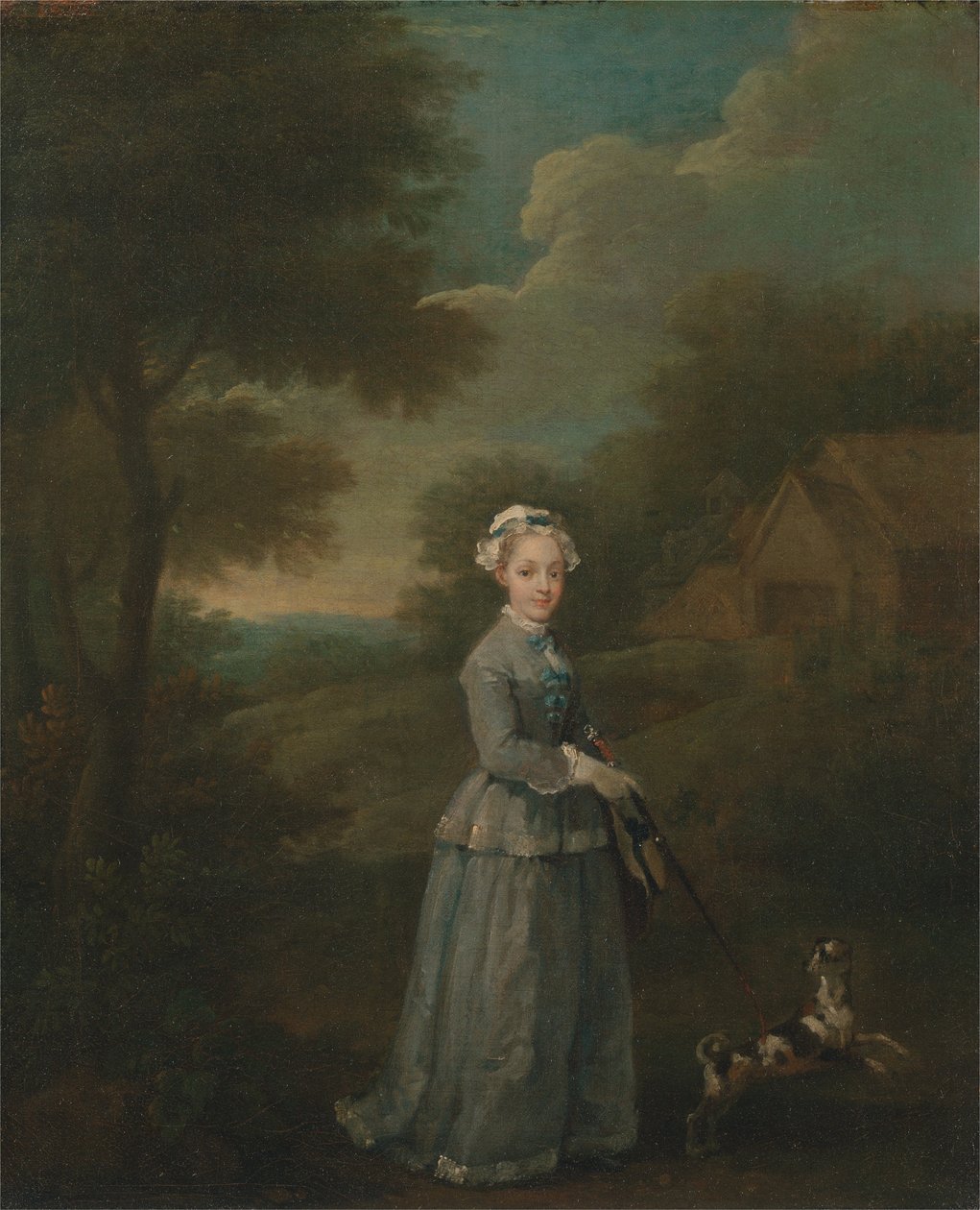 Fröken Wood av William Hogarth