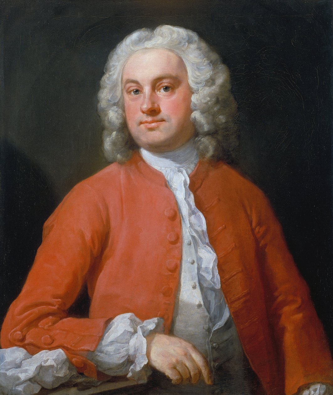 Porträtt av en man av William Hogarth