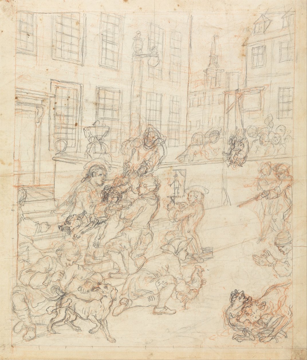 Grymhetens första etapp av William Hogarth