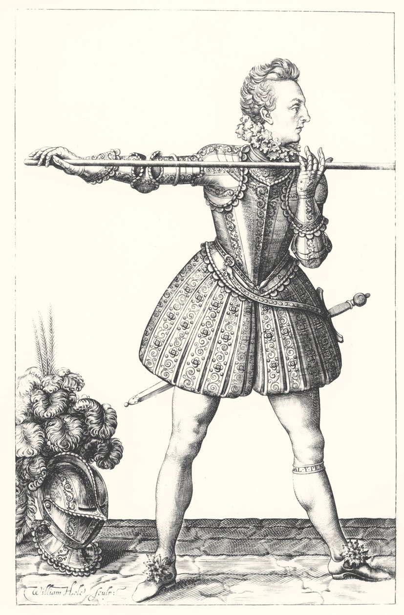 Henrik, prins av Wales, 1612 av William Hole