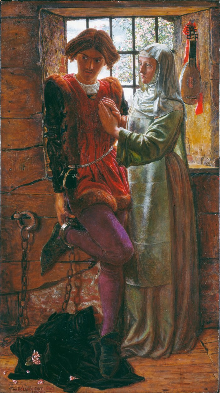 Claudio och Isabella av William Holman Hunt