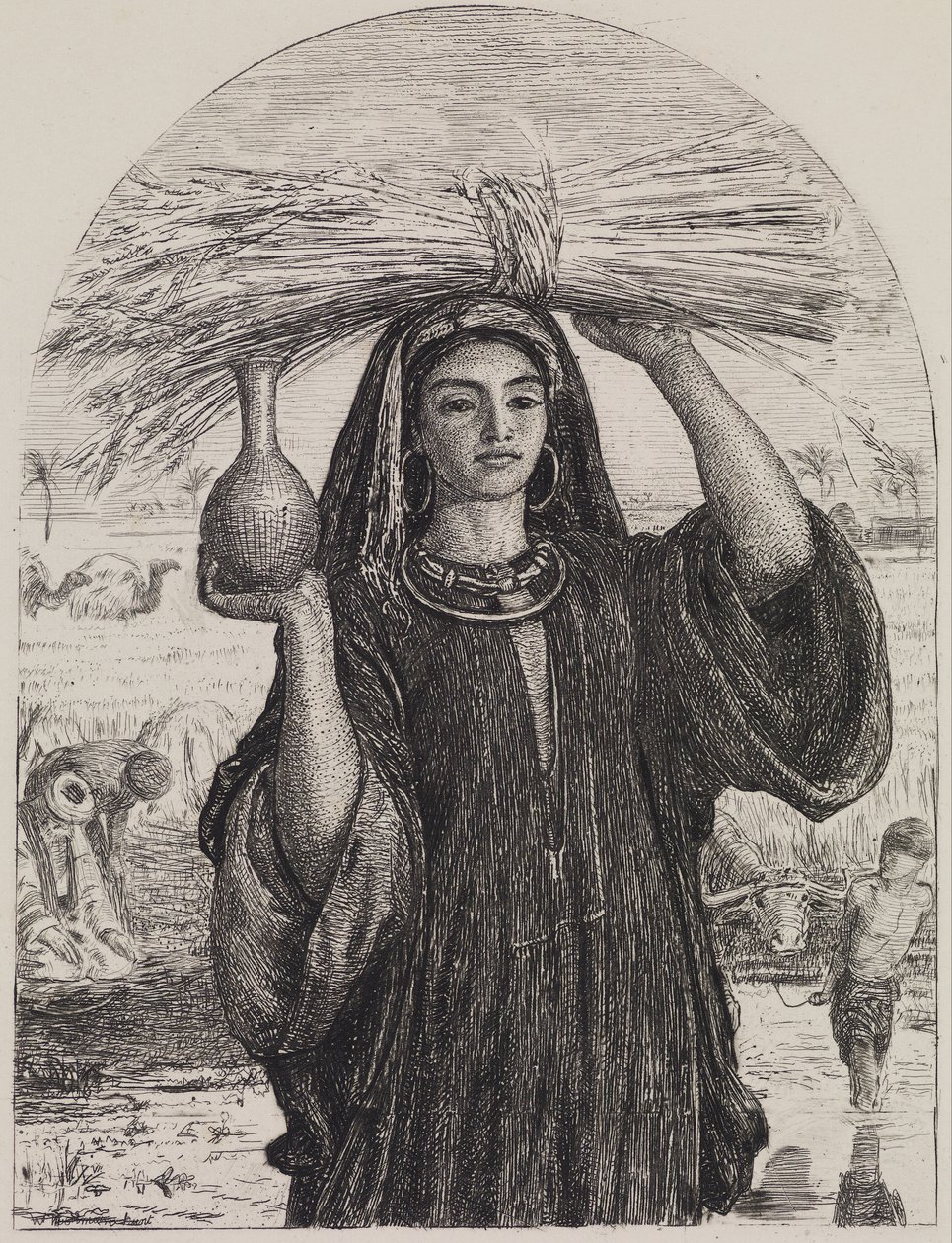 Överflöd av Egypten av William Holman Hunt