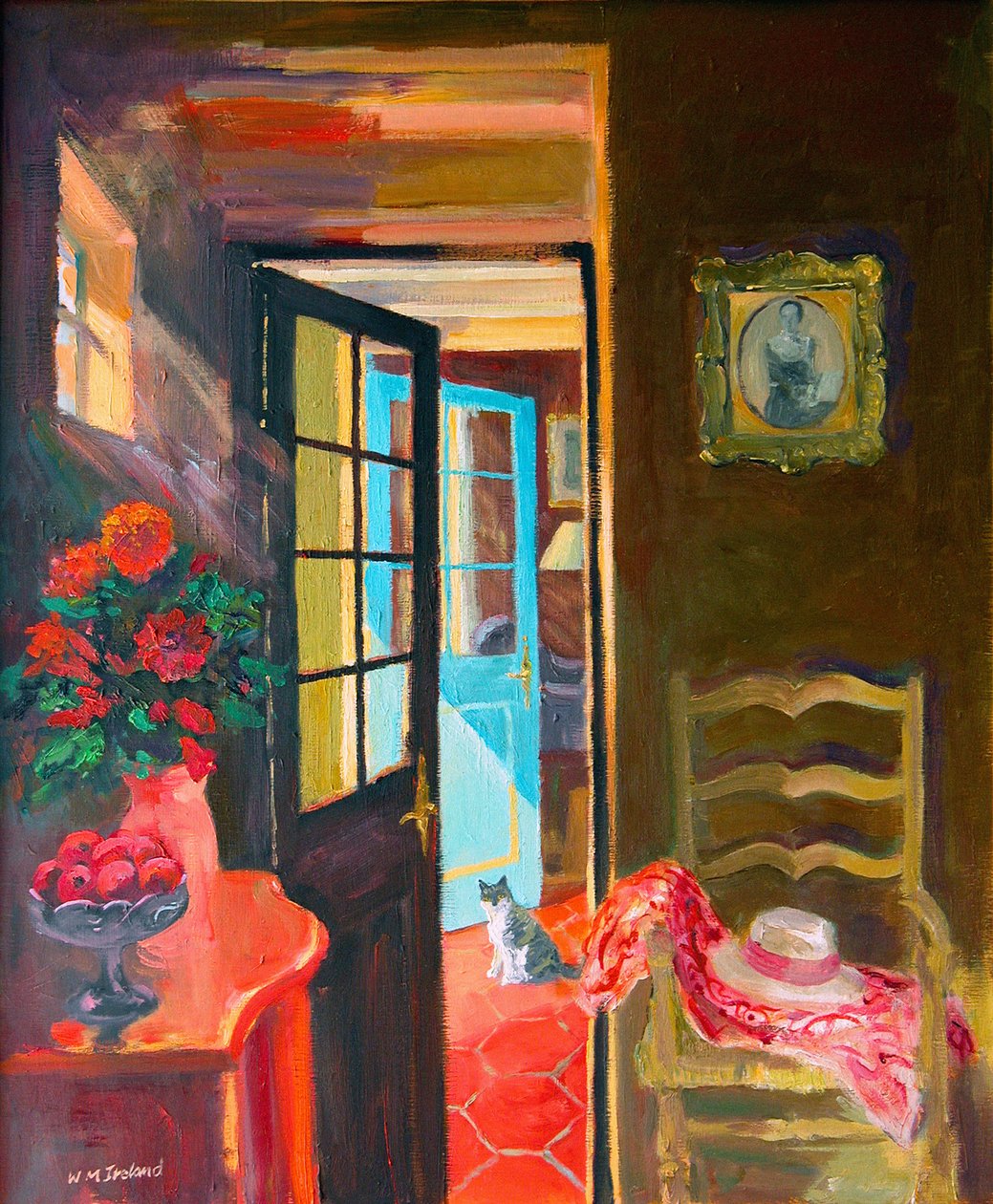 Blå dörr, 2003 av William Ireland