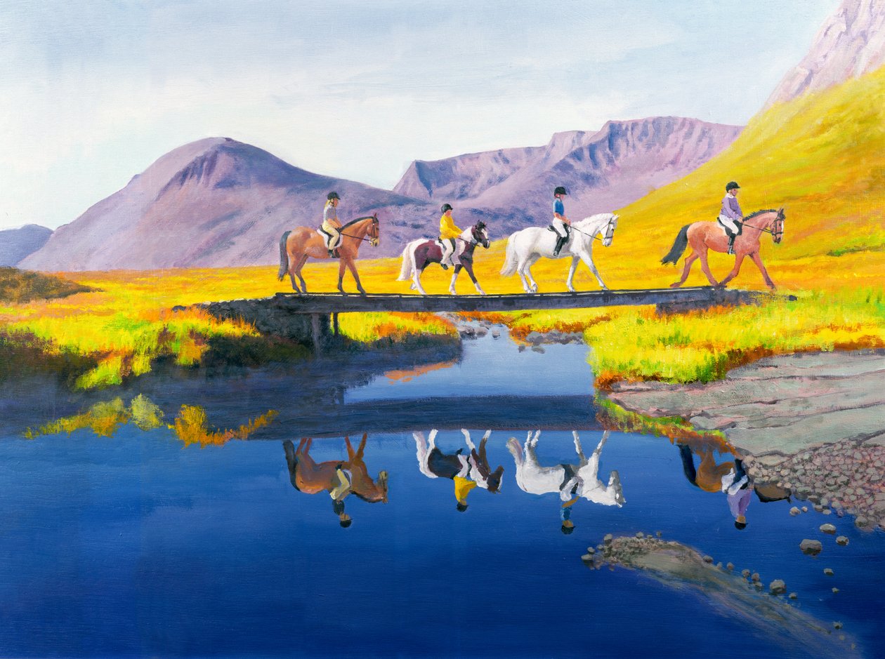 Spegel i Cairngorms av William Ireland