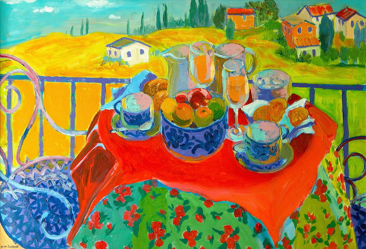 Toscanska terrassen av William Ireland