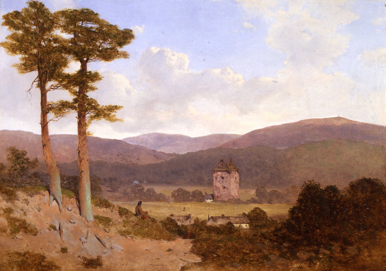 Gilnockie Tower, 1843 av William James Blacklock
