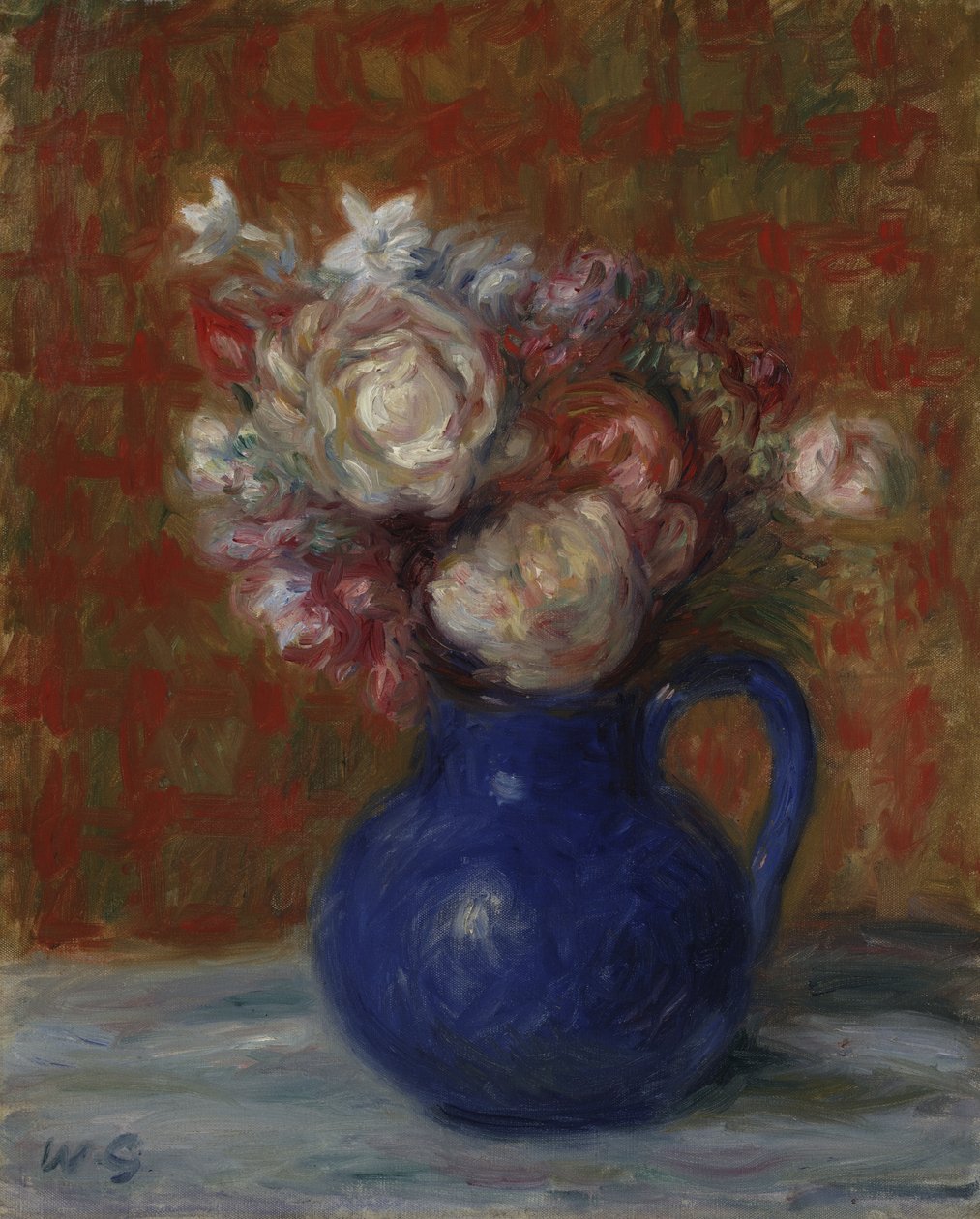 Stilleben "Fransk bukett", 1927 av William James Glackens