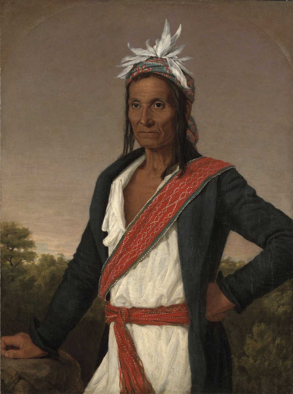 Captain Cold och Ut-ha-he, 1838 av William John Wilgus