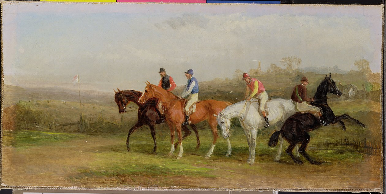 Steeplechasing: Vid starten av William Joseph Shayer