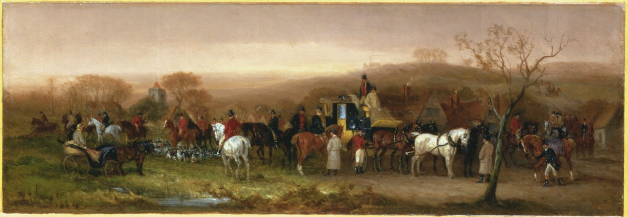 Mötet, 1884 av William Joseph Shayer