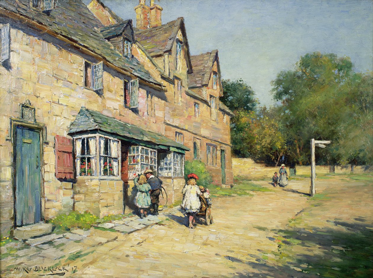 Cotswold by, 1917 av William Kay Blacklock