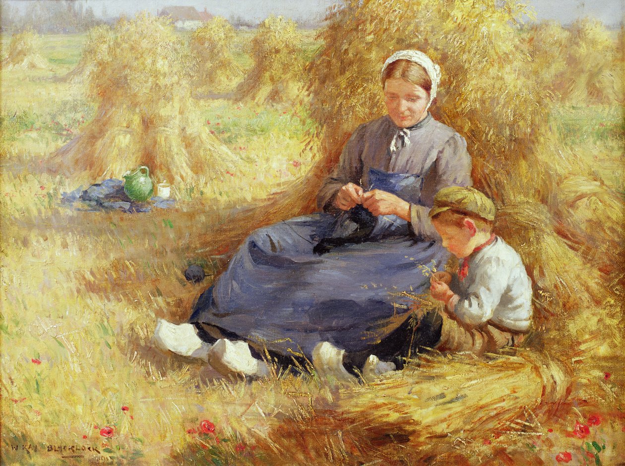 Middagshvile, 1915 swed av William Kay Blacklock
