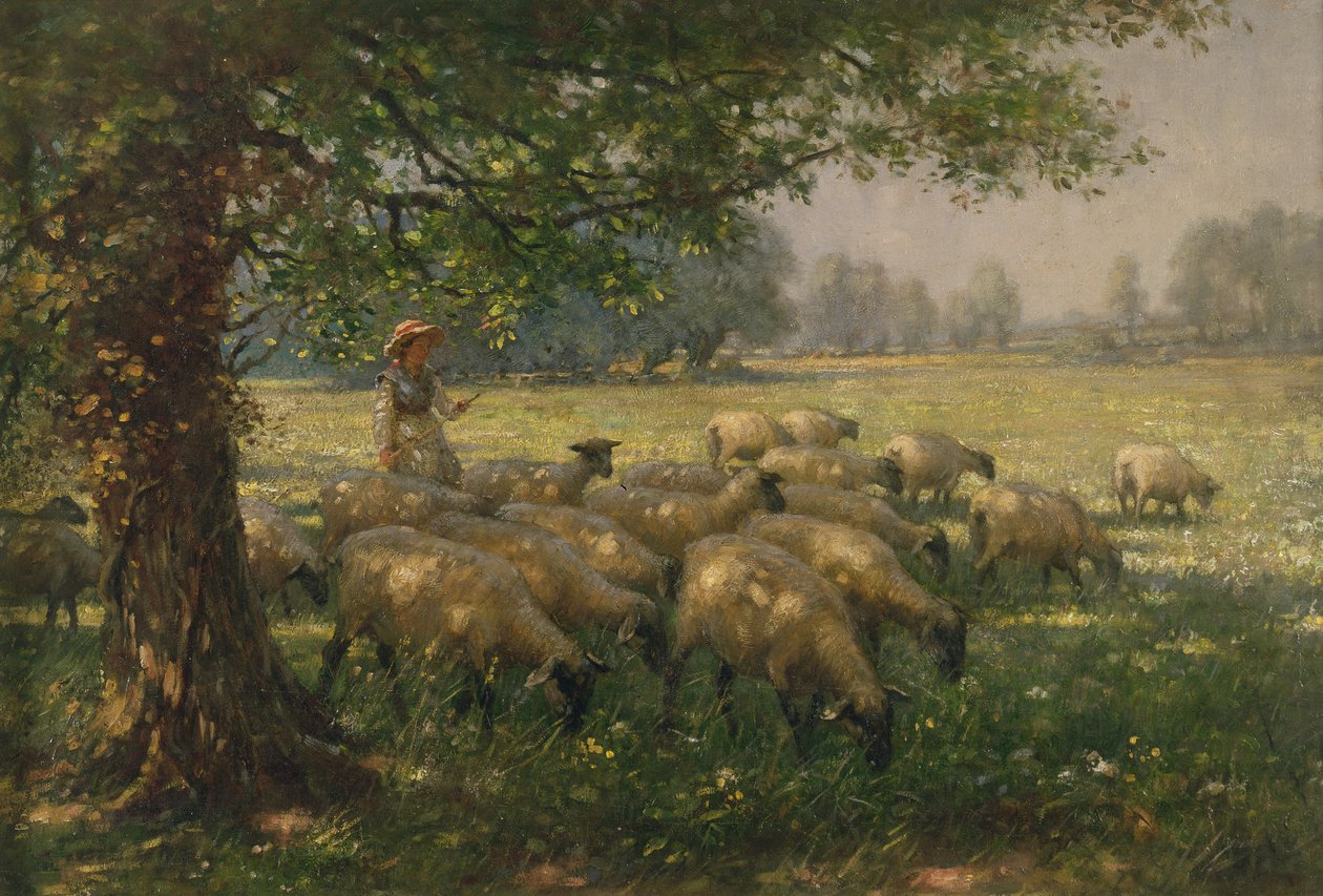 Herdinnan av William Kay Blacklock