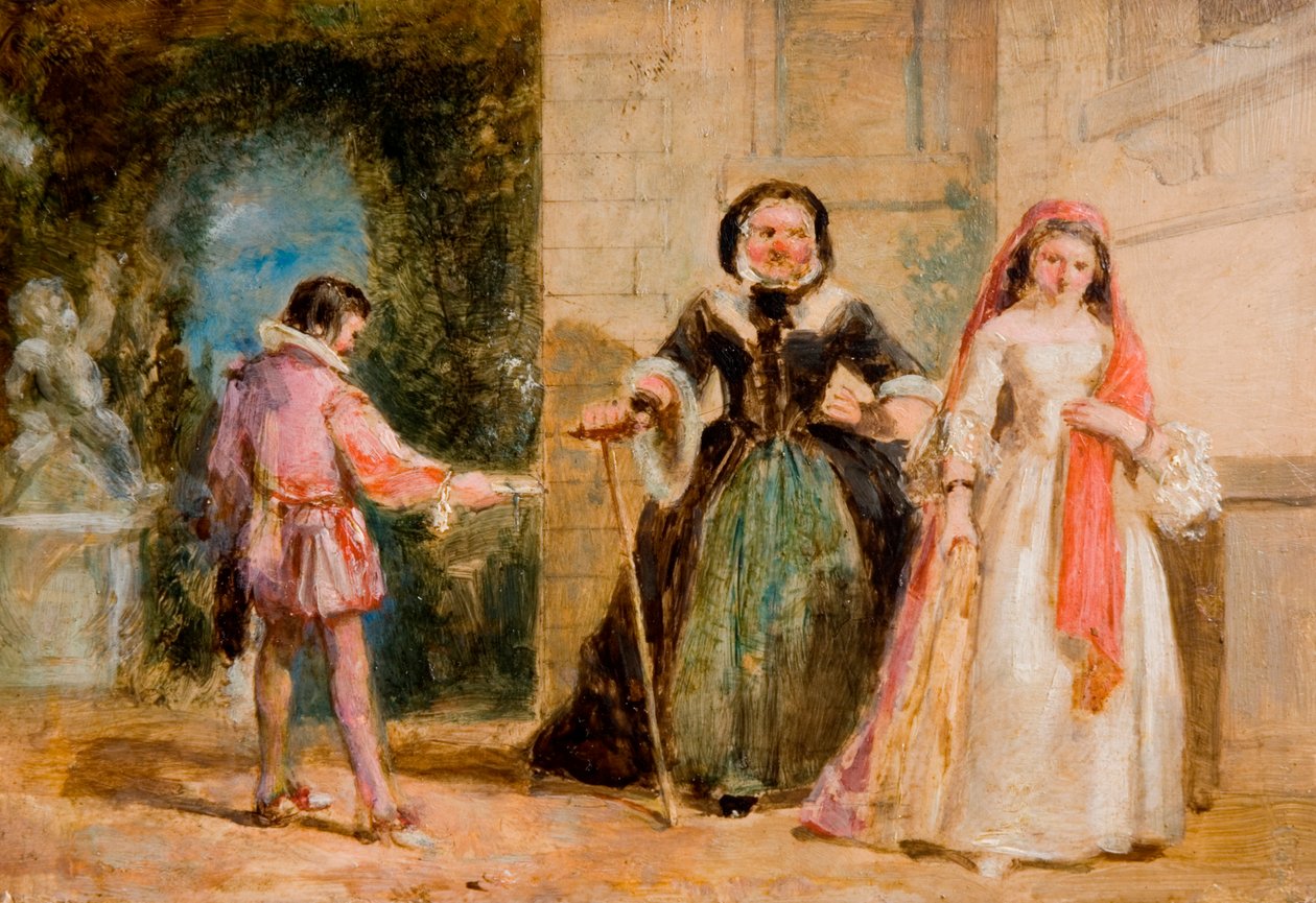 En scen från Shakespeare av William Knight Keeling