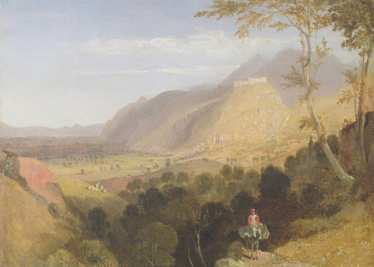 Mistra (olja på papper) av William Linton