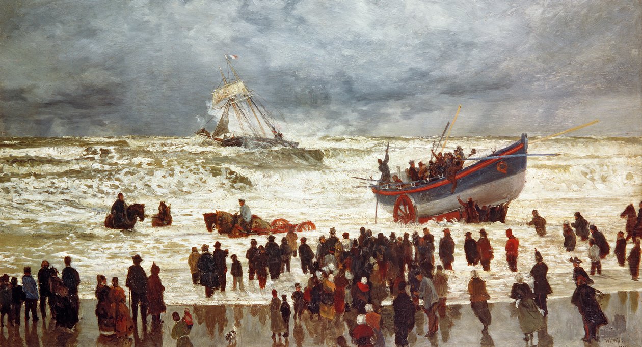 Lifeboat, 1873 swed av William Lionel Wyllie