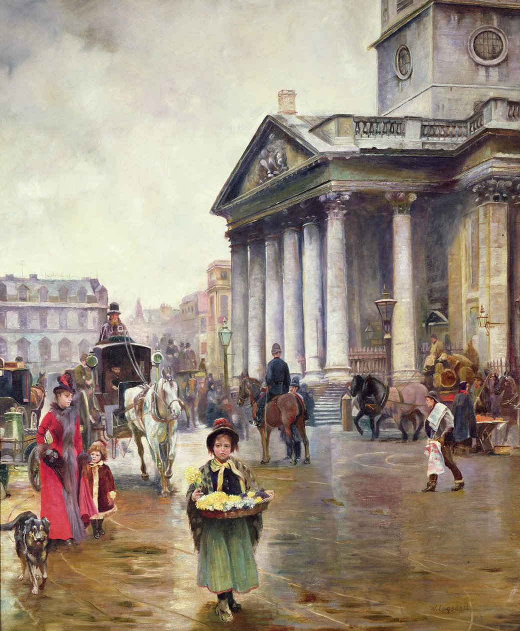 St Martin-in-the-Fields av William Logsdail