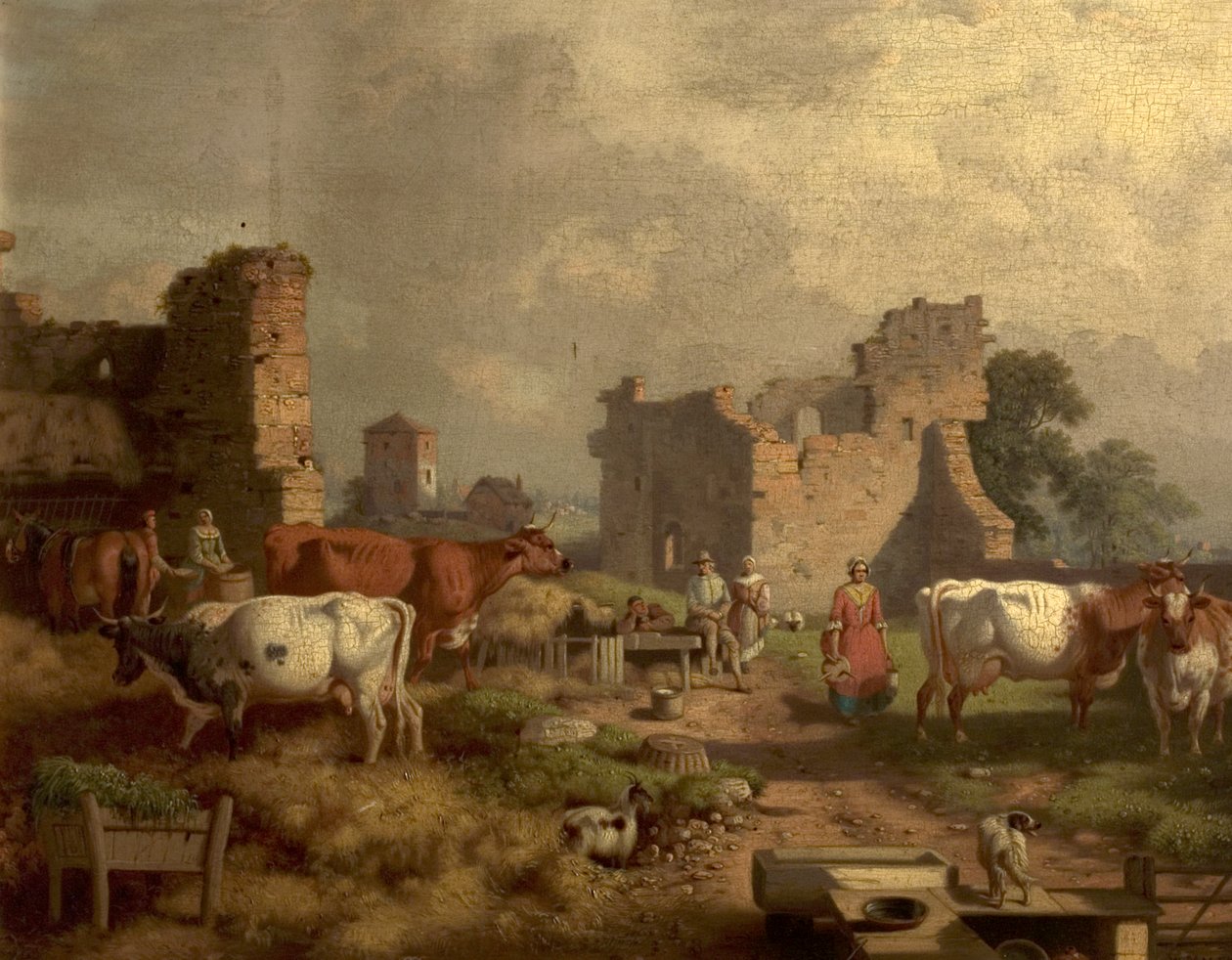 Gårdsscen av William Malbon