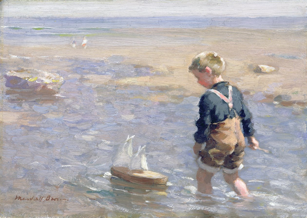Leksaksbåten (ombord) av William Marshall Brown