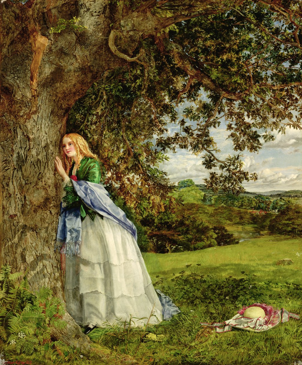 Den talande eken, 1857 av William Maw Egley