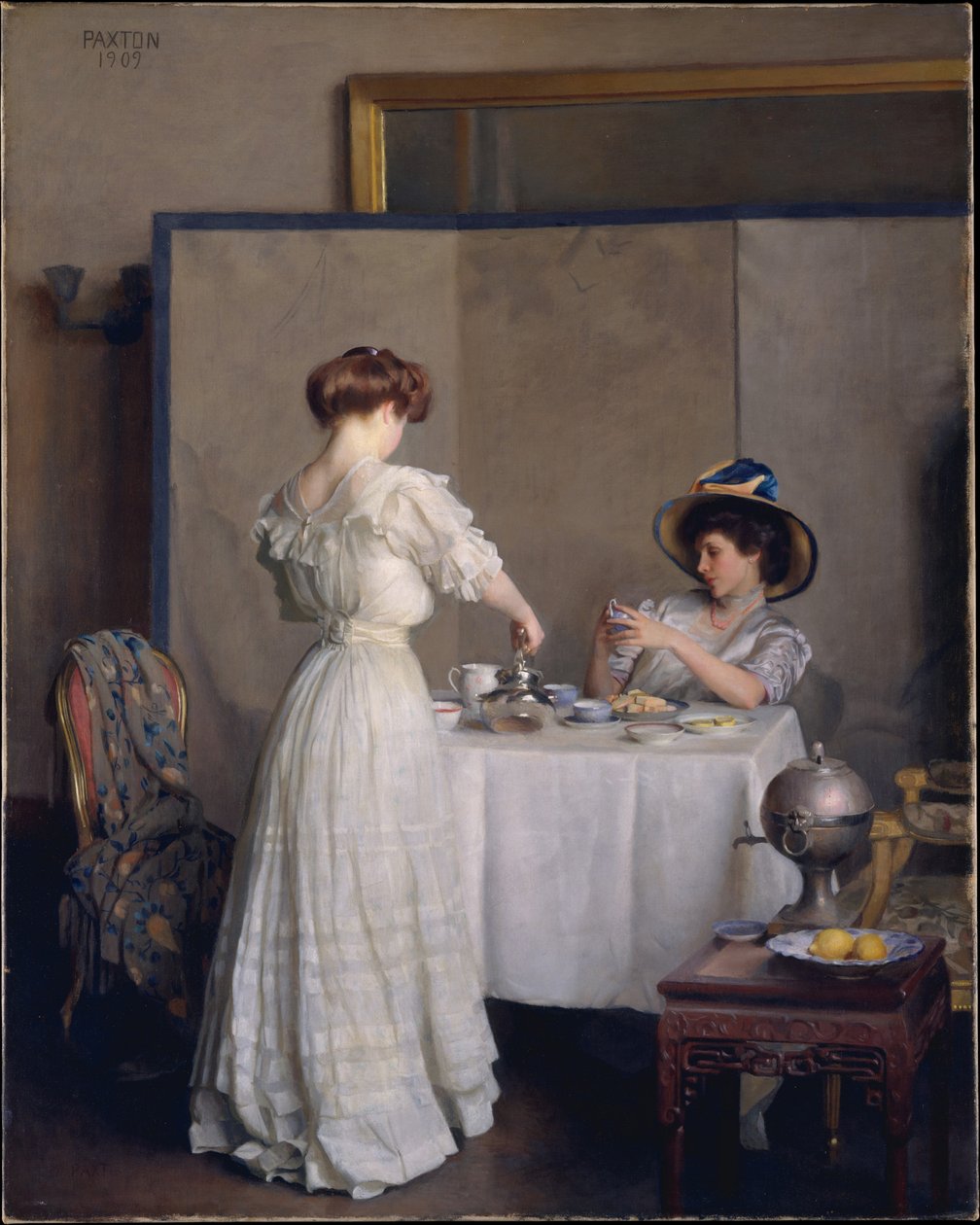 Teblad av William McGregor Paxton