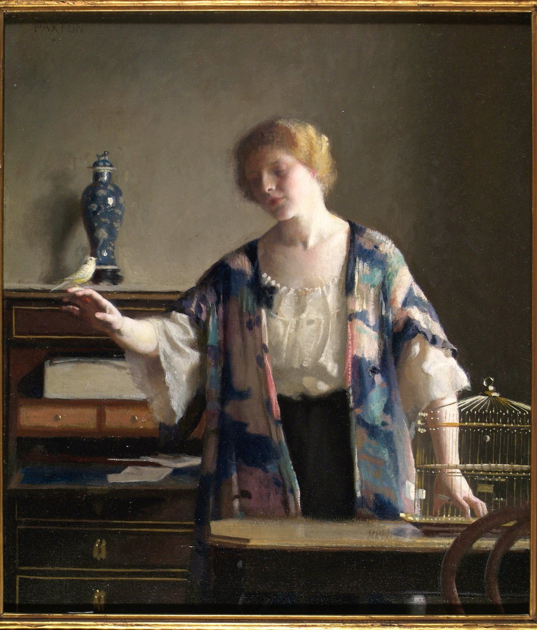 Kanarieöarna, 1913 av William McGregor Paxton