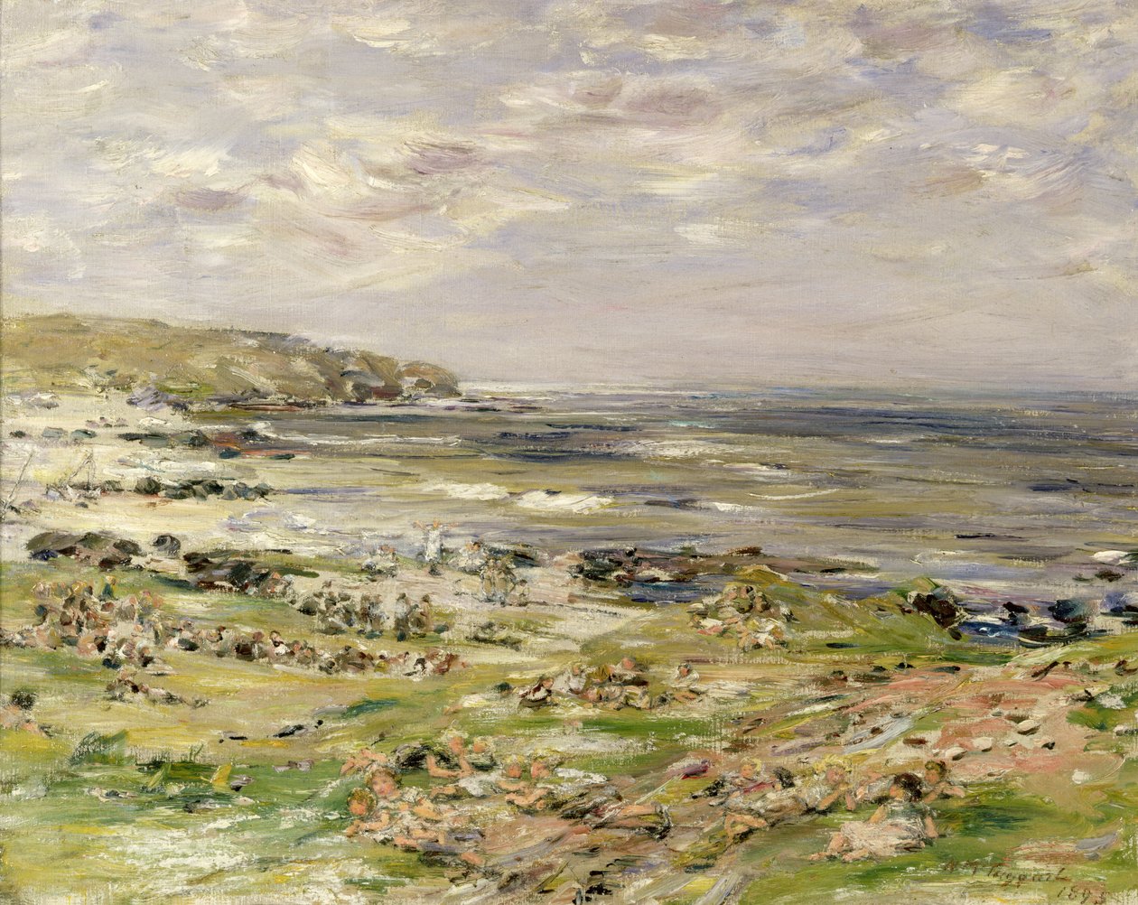 Studie för predikan av St. Columba, Iona, Inre Hebriderna (se 50689) av William McTaggart