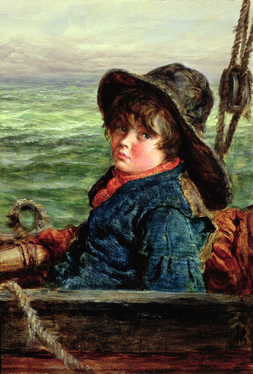 Young Fisher Boy, ca 1862 av William McTaggart