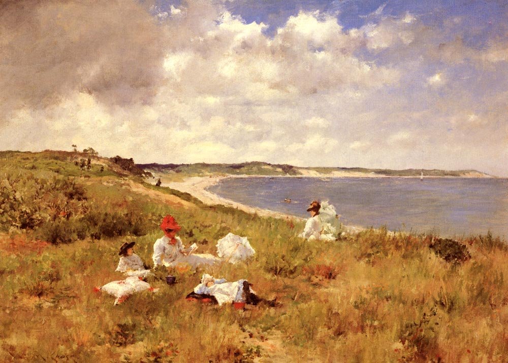  Idle Hoursn  av William Merritt Chase