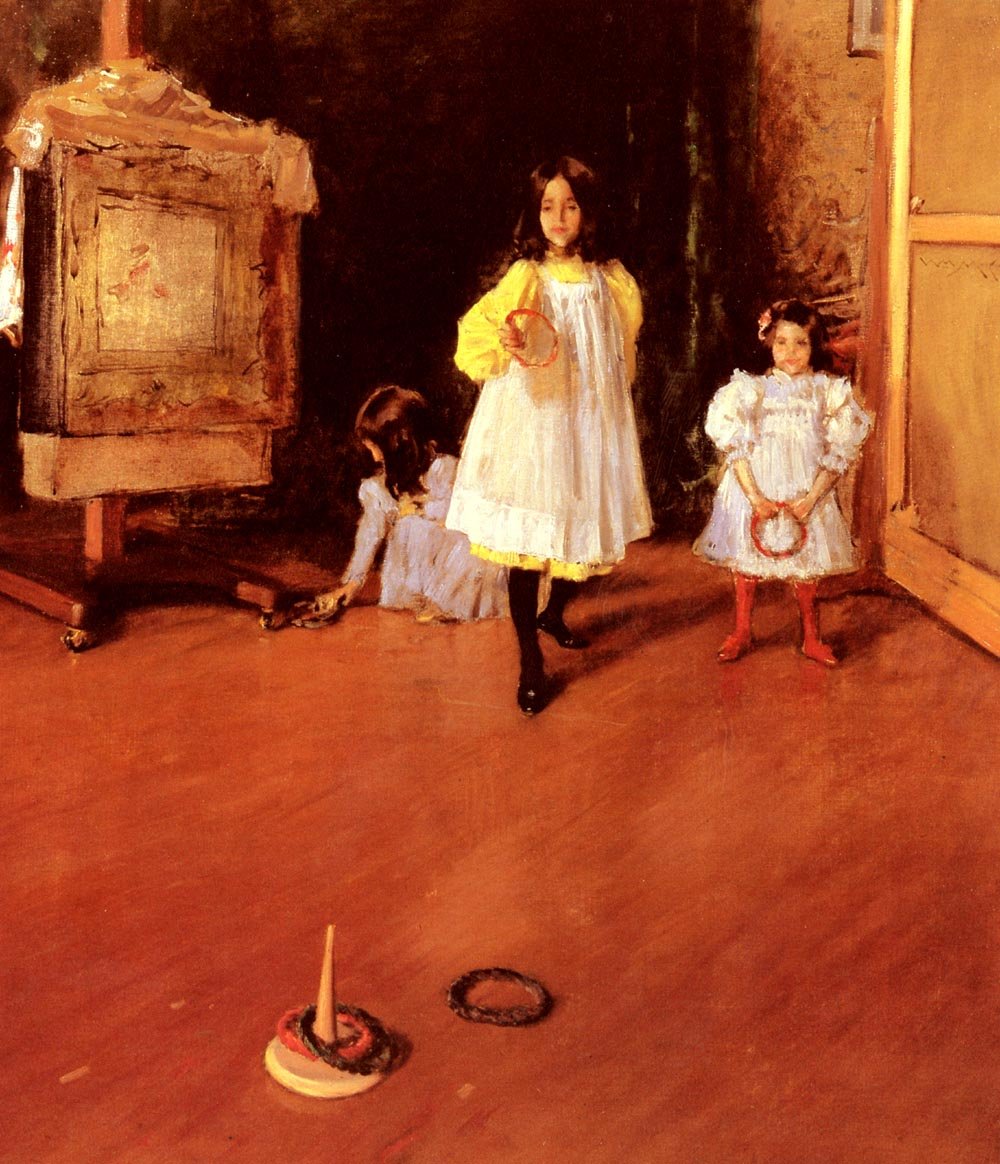  Ring Tossn av William Merritt Chase